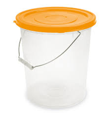 BALDE COMERCIAL 12 LT TRANSP C/TAPA ASA METAL BLX002500 REY