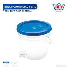 [BLX011600] BALDE COMERCIAL 1GL TRANSP C/T ASA METAL BLX011600 REY